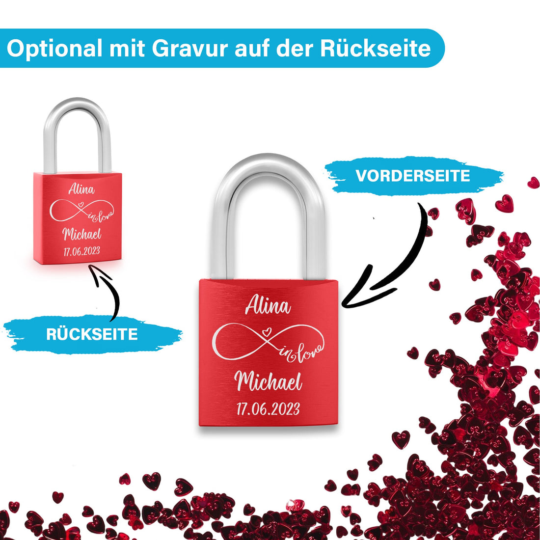 Rückseite mit gleicher Gravur